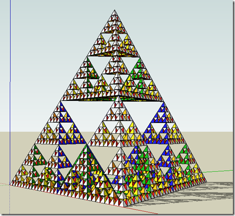 Level 5 Sierpinski Tetrahedron
