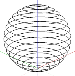Spherical Spiral